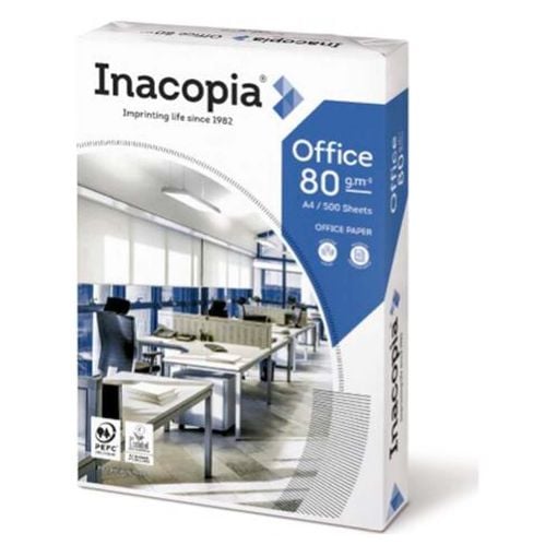 Εικόνα της Χαρτί Εκτύπωσης Inacopia Α4 80g/m² 800-2111 (5 Δεσμίδες)
