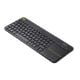 Εικόνα της Πληκτρολόγιο Logitech K400 Plus Ασύρματο Black US 920-007145