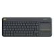 Εικόνα της Πληκτρολόγιο Logitech K400 Plus Ασύρματο Black US 920-007145