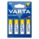 Εικόνα της Αλκαλικές Μπαταρίες AA 1.5V Varta Alkaline Energy 4 Τεμ 4106