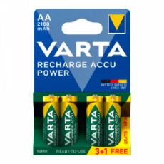 Εικόνα της Μπαταρίες Επαναφορτιζόμενες AA 1.2V Varta Ready To Use 2100mAh 4 Τεμ