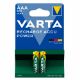 Εικόνα της Μπαταρίες Επαναφορτιζόμενες AAA 1.2V Varta Ready To Use 800mAh Ni-MH 2 Τεμ
