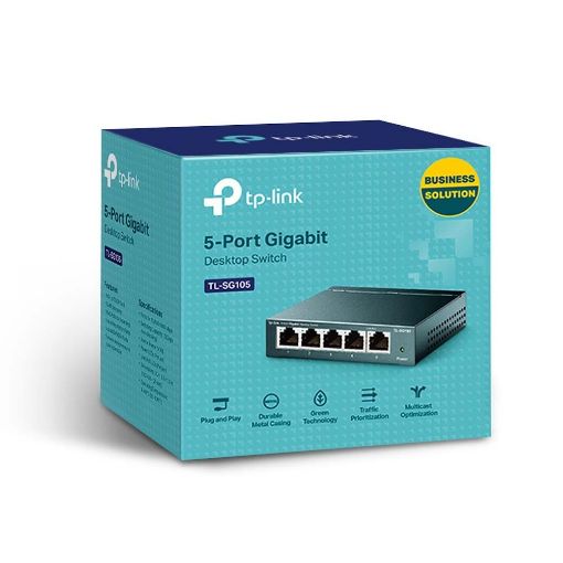 Εικόνα της Switch Tp-Link SG105 v6 5 Ports 10/100/1000Mbps
