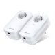 Εικόνα της Powerline Tp-Link PA8010P v3 AV1300 Passthrough Starter Kit