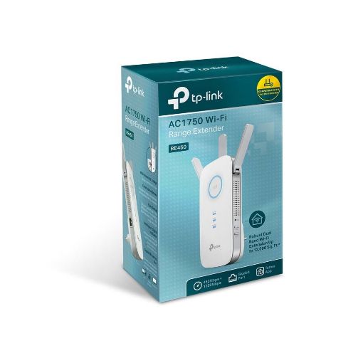 Εικόνα της Range Extender Tp-Link RE450 v4 AC1750 Dual Band 10/100/1000Mbps