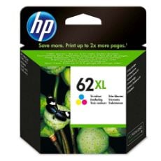 Εικόνα της Μελάνι HP No 62XL Tri-Colour High Yield C2P07AE