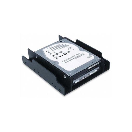Εικόνα της Tray LC Power HDD SSD 3.5 to 2 x 2.5 Black LC-ADA-35-225
