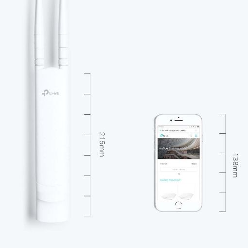 Εικόνα της Access Point Tp-Link EAP110 Ν300 v3 PoE Outdoor