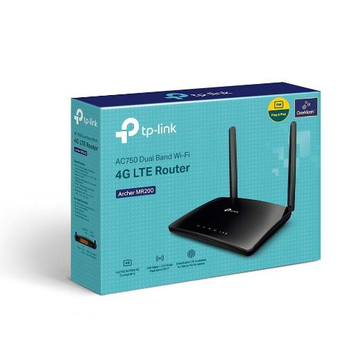 Εικόνα της Router Tp-Link MR200 v6 4G LTE Dual Band AC750