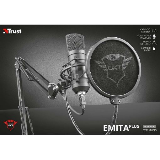 Εικόνα της Trust GXT 252+ Emita Plus Streaming Microphone 22400