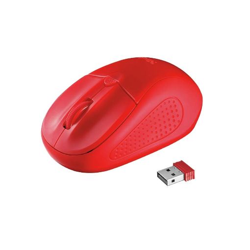 Εικόνα της Ποντίκι Trust Primo Wireless Red 20787