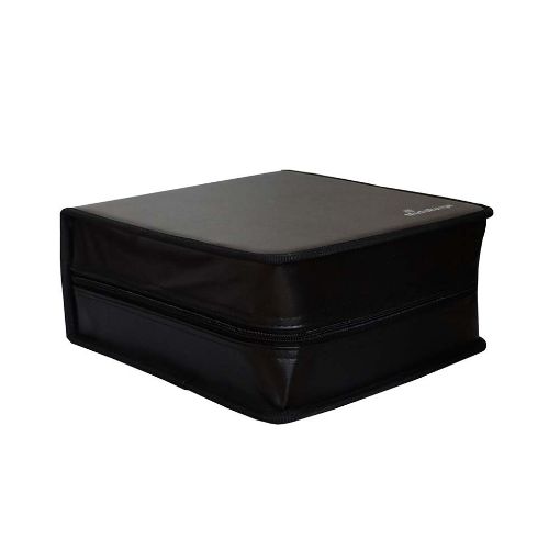 Εικόνα της MediaRange Storage Wallet for 400 Discs Synthetic Leather Black BOX95