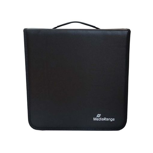 Εικόνα της MediaRange Storage Wallet for 400 Discs Synthetic Leather Black BOX95