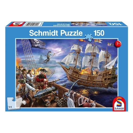 Εικόνα της Schmidt Spiele - Puzzle Πειρατική Περιπέτεια 150pcs 56252