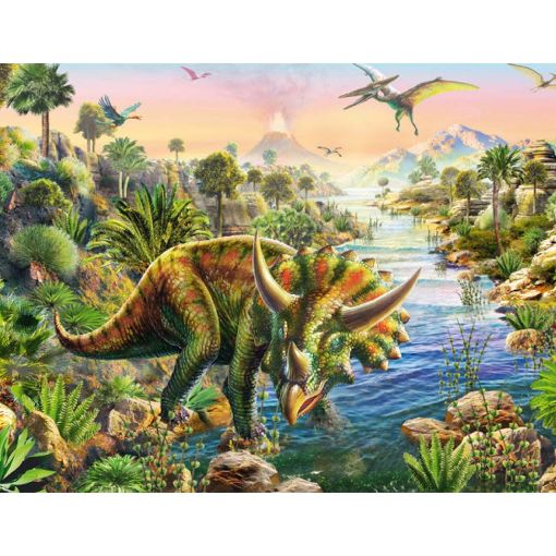 Εικόνα της Schmidt Spiele - Puzzle Δεινόσαυροι 3x48pcs 56202