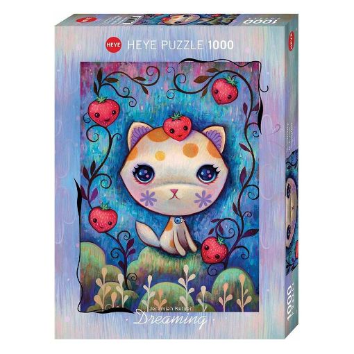 Εικόνα της Heye Puzzle - Jeremiah Ketner: Strawberry Kitty 1000pcs 400603