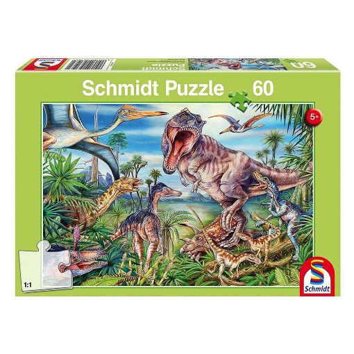 Εικόνα της Schmidt Spiele - Puzzle Δεινόσαυροι 60pcs 56193