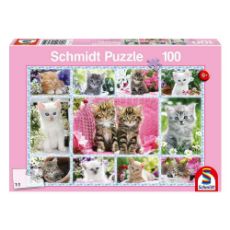 Εικόνα της Schmidt Spiele - Puzzle Γατάκια 100pcs 56135