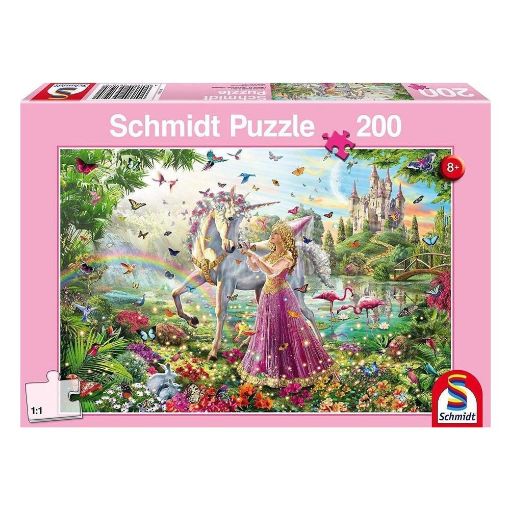 Εικόνα της Schmidt Spiele - Puzzle Νεράιδα στο Μαγικό Βασίλειο 200pcs 56197