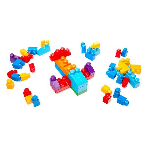 Εικόνα της Mega Bloks - Τουβλάκια (Τσάντα 60 τμχ) DCH55