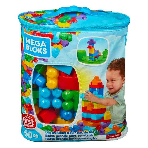 Εικόνα της Mega Bloks - Τουβλάκια (Τσάντα 60 τμχ) DCH55