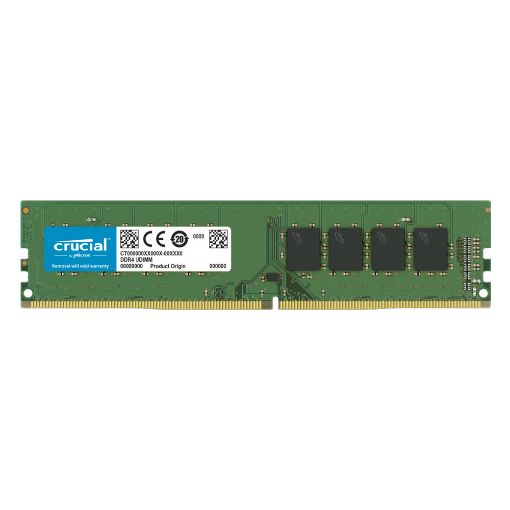 Εικόνα της Ram Crucial 16GB DDR4 2666MHz UDIMM C19 CT16G4DFRA266