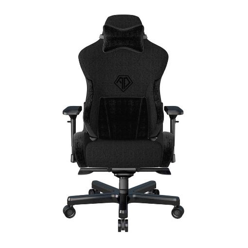 Εικόνα της Gaming Chair Anda Seat T-Pro II Black Fabric with Alcantara Stripes AD12XLLA-01-B-F