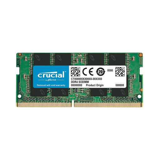 Εικόνα της Ram Crucial 16GB DDR4 2666MHz SODIMM CL19 CT16G4SFRA266