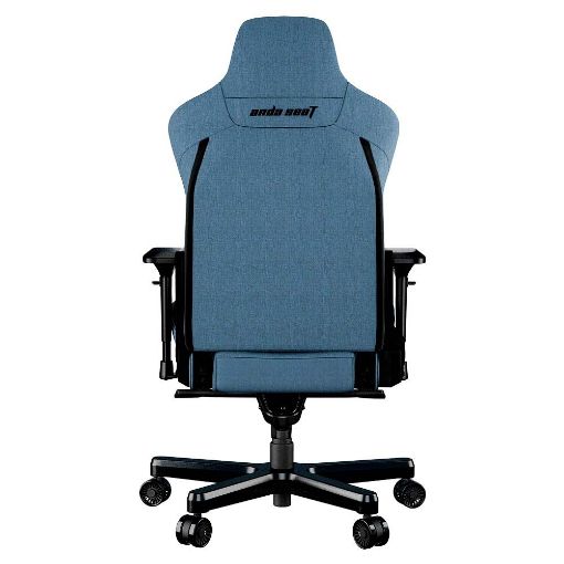 Εικόνα της Gaming Chair Anda Seat T-Pro II Light Blue/Black Fabric with Alcantara Stripes AD12XLLA-01-SB-F