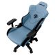 Εικόνα της Gaming Chair Anda Seat T-Pro II Light Blue/Black Fabric with Alcantara Stripes AD12XLLA-01-SB-F