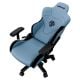 Εικόνα της Gaming Chair Anda Seat T-Pro II Light Blue/Black Fabric with Alcantara Stripes AD12XLLA-01-SB-F
