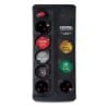 Εικόνα της Πολύπριζο Ασφαλείας 8 Θέσεων Crystal Audio 1300J 70dB Black CP8-1300-70