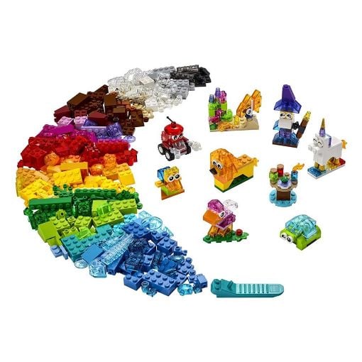 Εικόνα της LEGO Classic: Δημιουργικά Διαφανή Τουβλάκια 11013
