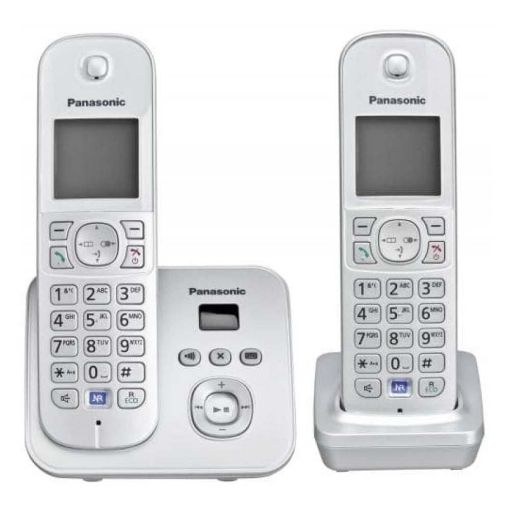 Εικόνα της Ασύρματο Τηλέφωνο Panasonic KX-TG6822GS Duo Pearl Silver