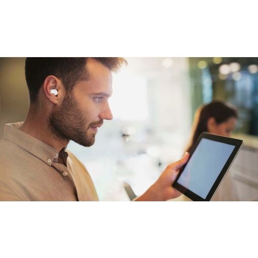 Εικόνα της Cellular Line Petit - Bluetooth Earphones with Portable Charger White BTPETITTWSW