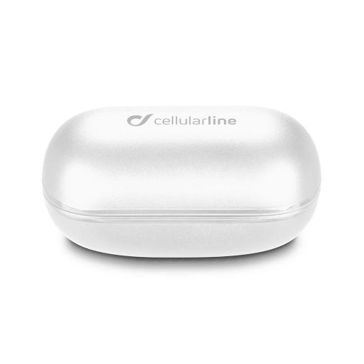 Εικόνα της Cellular Line Petit - Bluetooth Earphones with Portable Charger White BTPETITTWSW