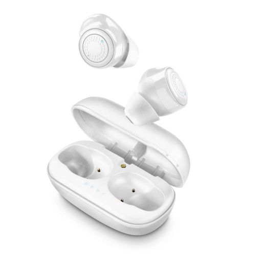 Εικόνα της Cellular Line Petit - Bluetooth Earphones with Portable Charger White BTPETITTWSW