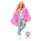 Εικόνα της Barbie Extra - Doll In Pink Fluffy Coat With Unicorn Pig Toy GRN28