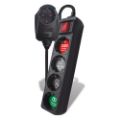 Εικόνα της Πολύπριζο Ασφαλείας Crystal Audio CP-4+1 Θέσεων Black