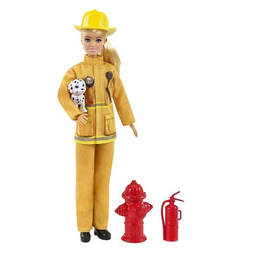 Εικόνα της Barbie - Πυροσβέστης Κούκλα GTN83