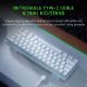 Εικόνα της Πληκτρολόγιο Razer Huntsman Mini Mercury Edition Clicky Purple Switch (US) RZ03-03390300-R3M1