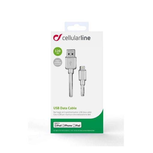 Εικόνα της Καλώδιο Cellular Line USB to Lightning White 1m USBDATACMFIIPH5W