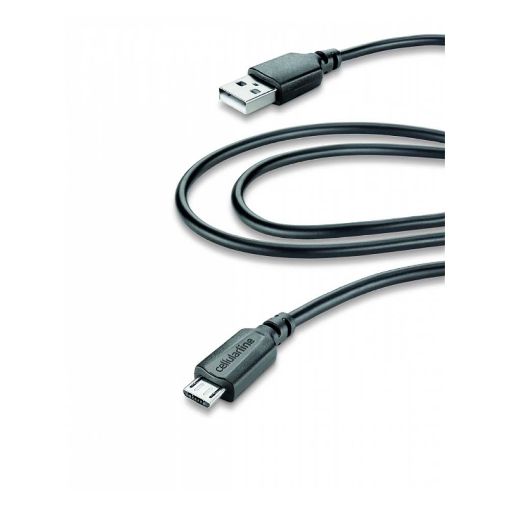 Εικόνα της Καλώδιο Cellular Line micro-USB 2.0m USBDATACMICROUSB2M