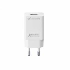 Εικόνα της Cellular Line 15W USB Adaptive Charger White ACHSMUSB15WW
