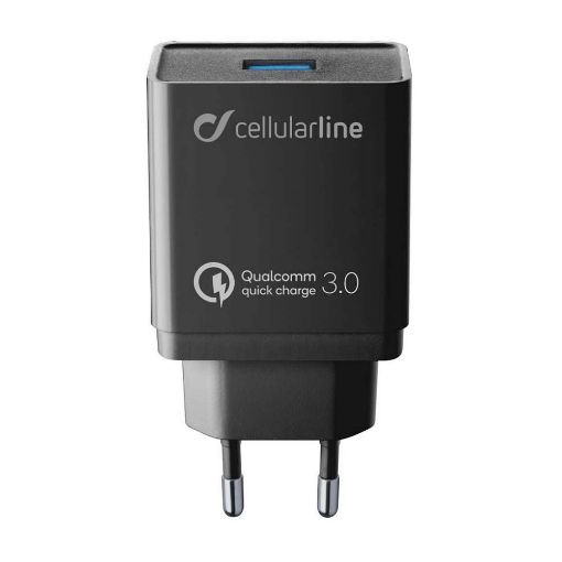 Εικόνα της Cellular Line 18W USB-3.2 Gen1 Fast Charger ACHHUUSBQCK