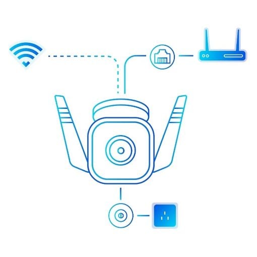 Εικόνα της Outdoor Security Wi-Fi Camera TP-Link Tapo C310 v1