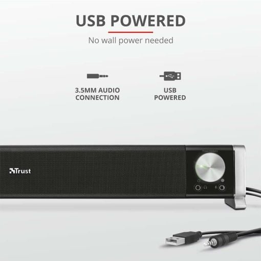 Εικόνα της Soundbar Trust Asto for PC & TV 21046