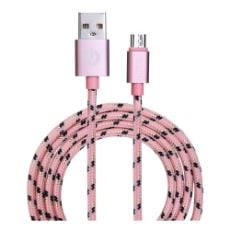 Εικόνα της Καλώδιο Garbot Grab&Go micro-USB Braided Pink 1m C-05-10196