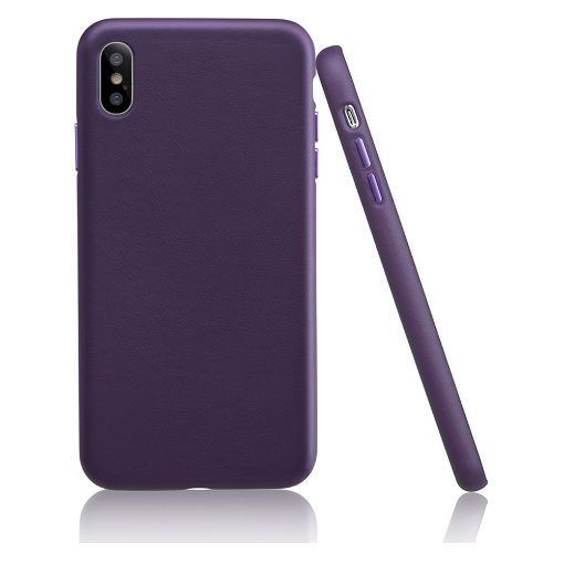 Εικόνα της Θήκη Garbot Corium Nappa Leather iPhone XS Max Purple SC-NFE-00030
