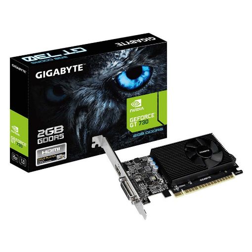 Εικόνα της Gigabyte GeForce GT730 2GB w Low Profile Bracket GDDR5 GV-N730D5-2GL